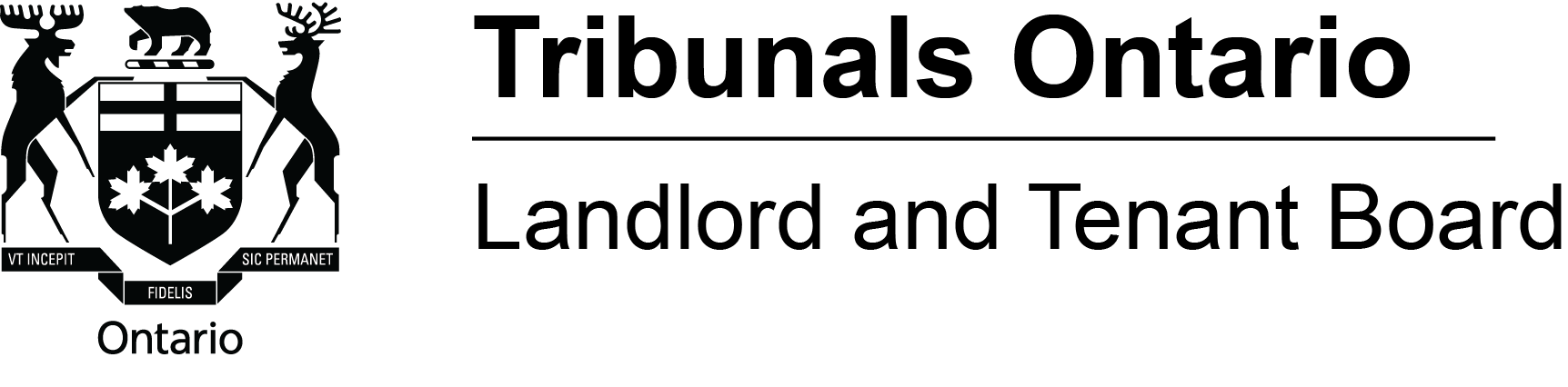 Landlord and Tenant Board logo.